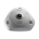 Hikvision DS-2CD6365G0-IVS Camara Domo IP Ojo de Pez 6MP/Audio