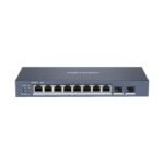 SWITCH 8 POE 1P FIBRA ADMINISTRABLE HIKVISION DS-3E1510P-SI