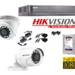 Kit 2 Cámaras Full Hd Hikvision 7204_kit2