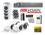 Kit de 8 Cámaras Full Hd Hikvision 7208_kit8