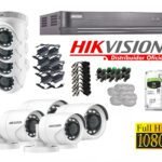 Kit de 8 Cámaras Full Hd Hikvision 7208_kit8