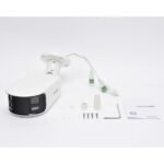 Hikvision DS-2CD2T47G2P-LSU/SL Camara Tubo IP 4 Megapixeles  Panoramica 180 Grados Audio Sirena y Alarma - Imagen 3