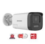 Hikvision DS-2CE17D0T-LXTS Cámara Tubo 2 Megapíxeles c/audio 2 vías Parlante y Alarma/Sirena Infrarrojo 40 mts