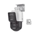 Hikvision DS-2SE3C404MWG-E/14 Mini PTZ IP  TandemVu Doble Lente 4 Megapixeles  / 4X Zoom / Dual Light / Audio/ACUSENSE / DARKFIGHTER / Micro SD