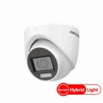 Hikvision DS-2CE76D0T-LPFS Cámara Domo 2 Megapíxeles  c/Audio Luz Smart Hybrid