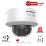 Hikvision DS-2CD2787G2H-LIPTRZS2U/S(L) Camara Domo IP PTRZ 8 Megapixeles / ColorVu Smart Hybrid Light /ACUSENSE / Captura de Rostro / Lente Varifocal con  Zoom / Parlante /Microfono Dual