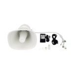 Hikvision DS-QAZ1325G1T Altavoz IP Tipo Trompeta / 25 Watts / 24VCD / Integración con Hik-Central Professional / Reproducción de Audio vía Red / IP67 / Metal - Imagen 4