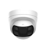Hikvision DS-2CD1367G2HP-LIUF/SRB Camara Domo IP 6Mpx Pananoramica 180° MicroSD Con Sirena Y Alarma